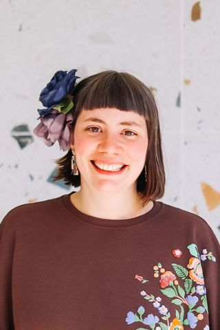 Foto van Marie, een van de drie vennoten van Memorijs